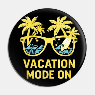 vacation mode on Pin