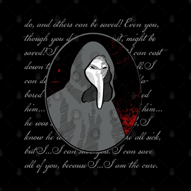 SCP-049 SCP Foundation Plague Doctor Quote by Opal Sky Studio