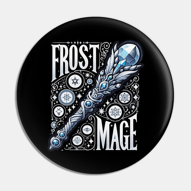 Frost Mage Pin by HUNTINGisLIFE