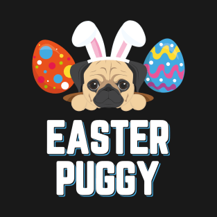 Easter Puggy Cute Dog Pug Funny Easter T-Shirt