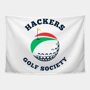 HACKERS Golf Society Tapestry