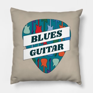 Blues Guitar Guitar Pick Pillow