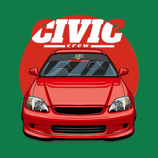 Civic Crew (red) T-Shirt