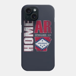 Home Arkansas State Flag Vintage Style Phone Case