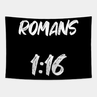 Romans 1:16 Bible Verse Text Tapestry