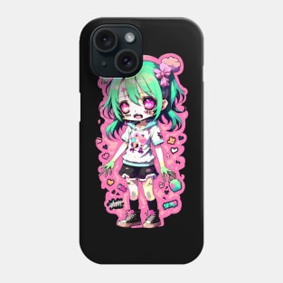 Cute Chibi Zombie Phone Case