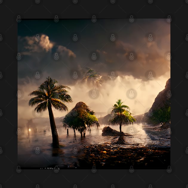 Tropical island #1 by endage