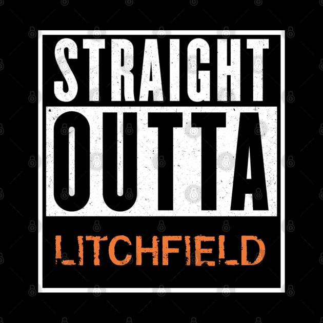 Orange Is The New Black Shirt: Straight Outta Litchfield by HuhWhatHeyWhoDat