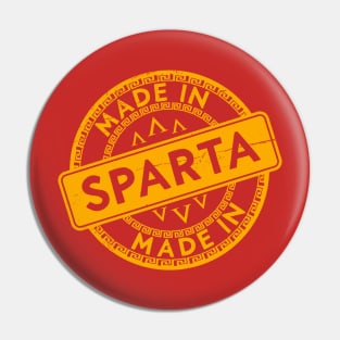 Made in Sparta Mono Pin