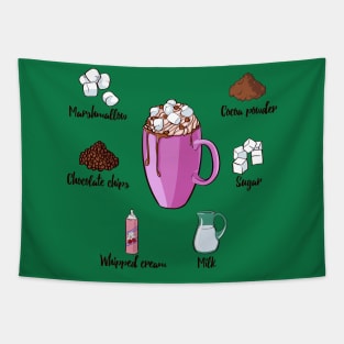 Cocoa Drink Tapestry