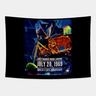 2-Sided t-shirt Apollo 11 50th Anniversary Tapestry