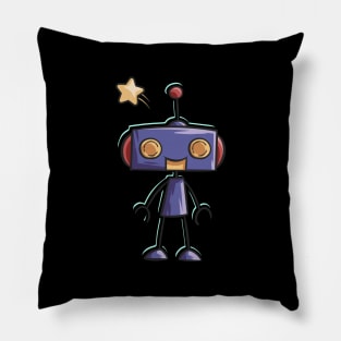 cute robot Pillow