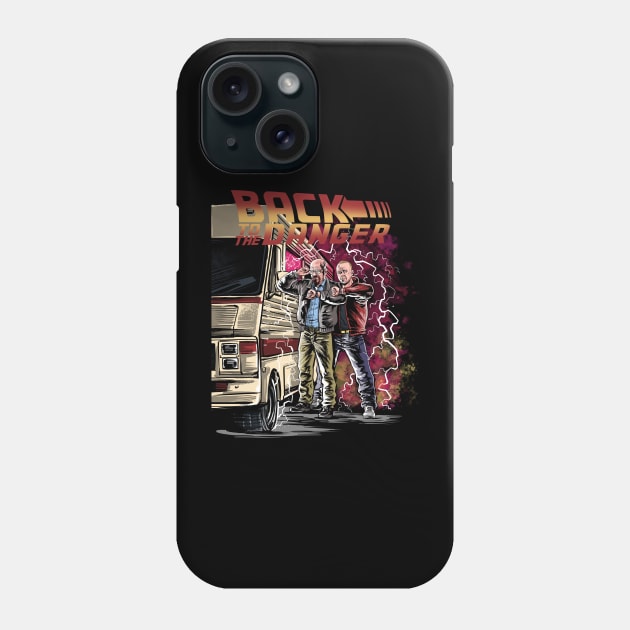 Back to the Danger Phone Case by Zascanauta