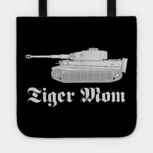 Tiger MOM and Tiger tank image side view Tote