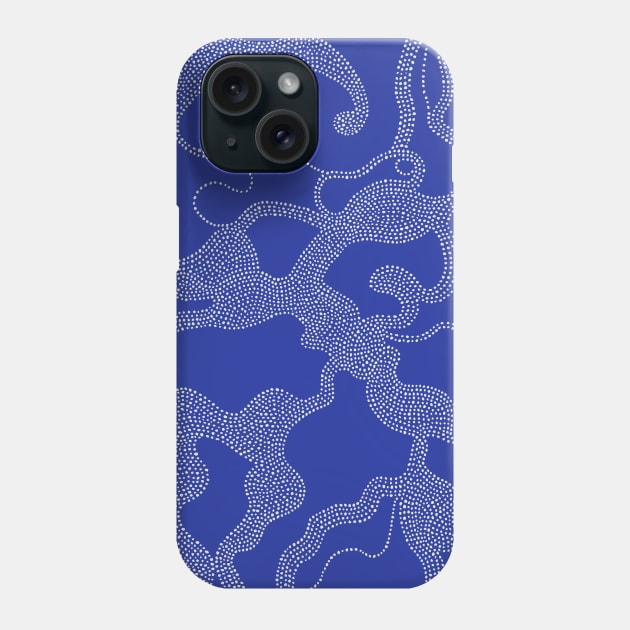 Boho Dots in Indigo Phone Case by matise