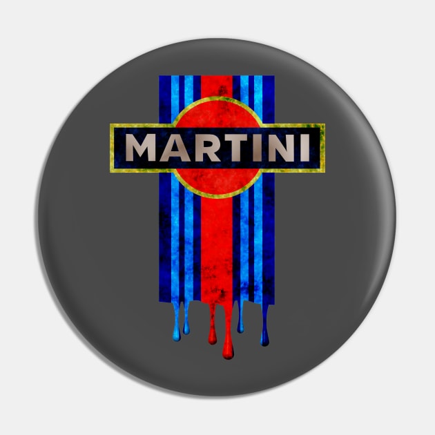 Martini Racing Pin by CreativePhil