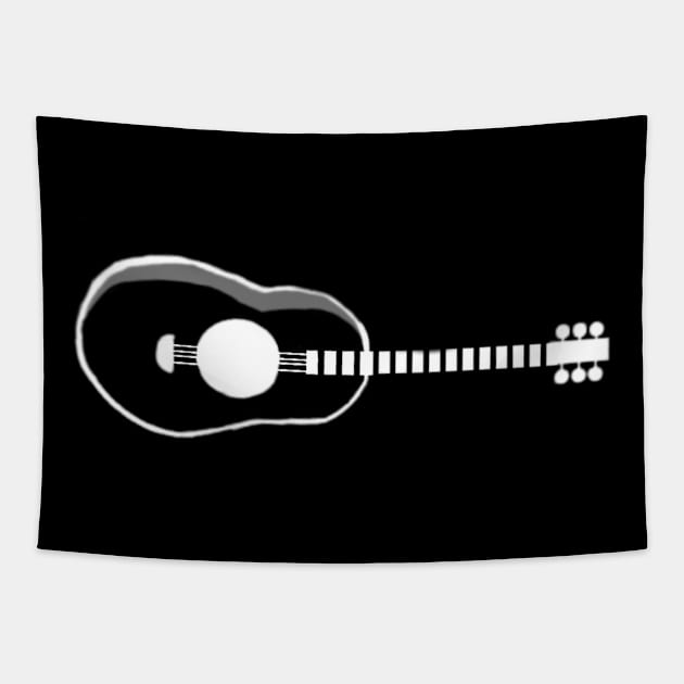 Guitar Tapestry by Sunshoppe