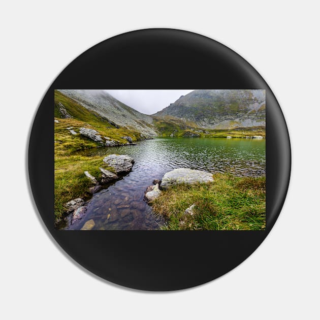 Romanian Carpathians and glacial lake Capra Pin by naturalis