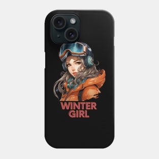 Winter Girl Phone Case