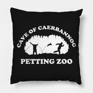 Cave of Caerbannog Petting Zoo Pillow