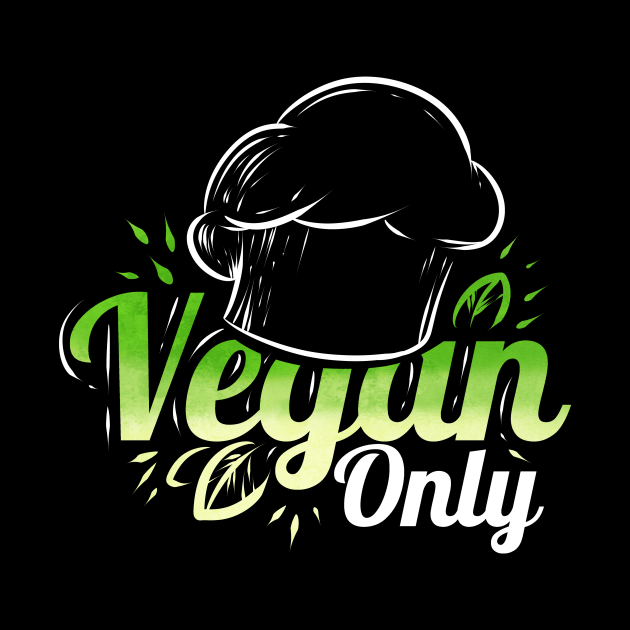 Chefs Hat Cooking Only Veggies For Vegetarian And Vegan by SinBle