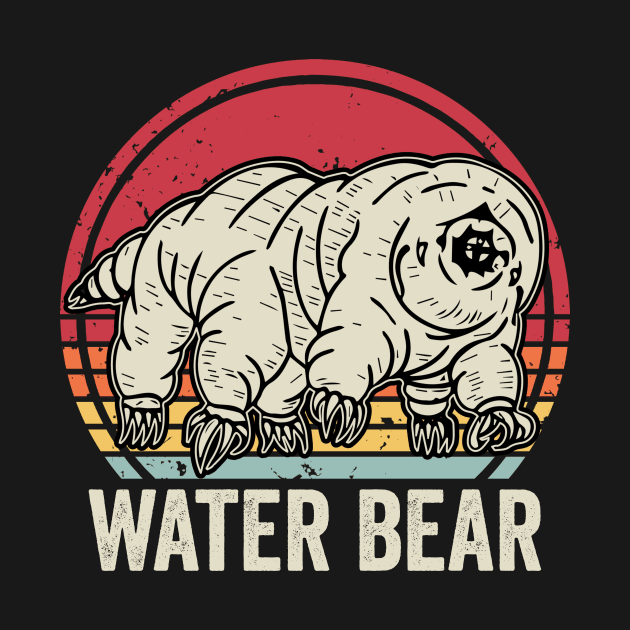 Water Bear Funny Tardigrade by Visual Vibes