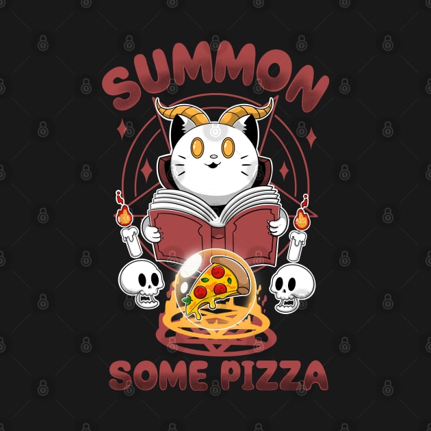 Summon Some Pizza by Artthree Studio