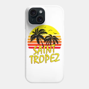 Saint Tropez Retro Sunset Phone Case