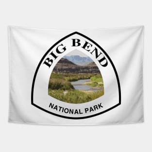 Big Bend National Park shield Tapestry