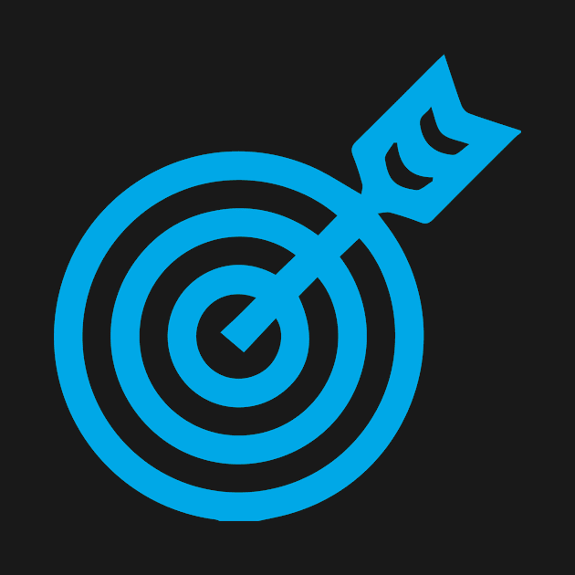 Bullseye, the Icon (Cyan) by Ignition