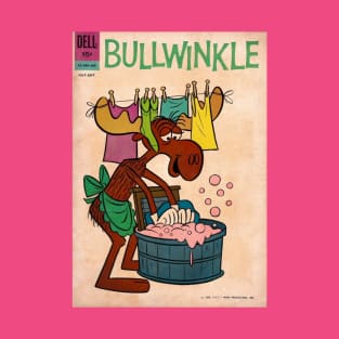 Bullwinkle Comic Book "Laundry Day" T-Shirt