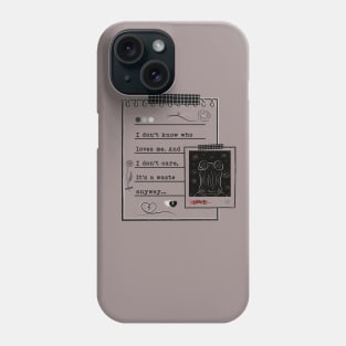 Anti-Romantic Inspired logo design Phone Case