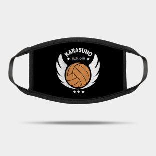 karasuno volleyball club masks teepublic teepublic