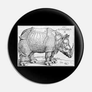 Rhinoceros From The Imagination of Albrecht Dürer, 1515 Pin