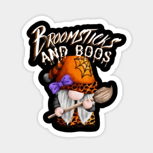 Halloween Broomsticks and Boos - Halloween 2023 Magnet