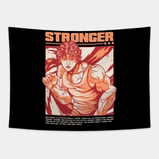 Stonger Baki Artwork Tapestry