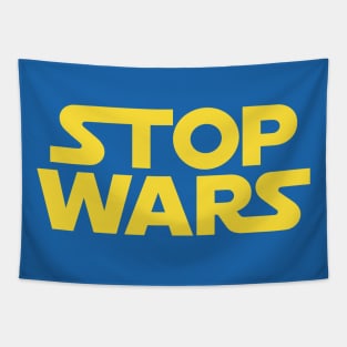 Stop Wars Tapestry