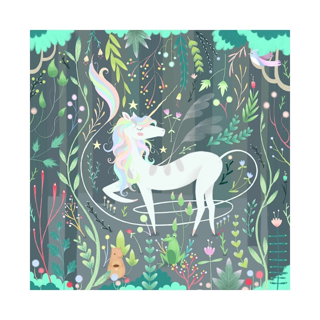 Unicorn by Gummy Illustrations