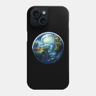 Fantasy Earth Globe Phone Case