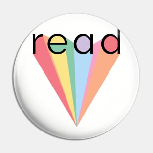 Rainbow Read x Prudence and the Crow Pin