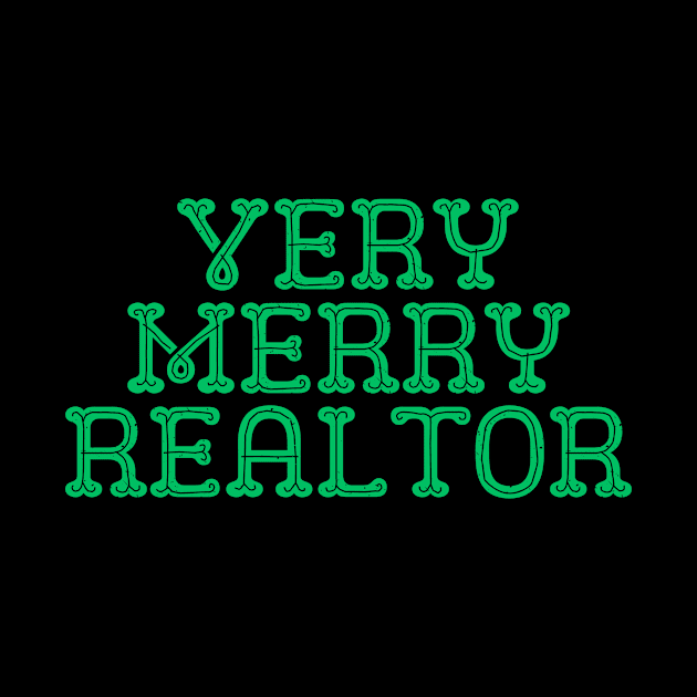 Very Merry Realtor by Real Estate Store