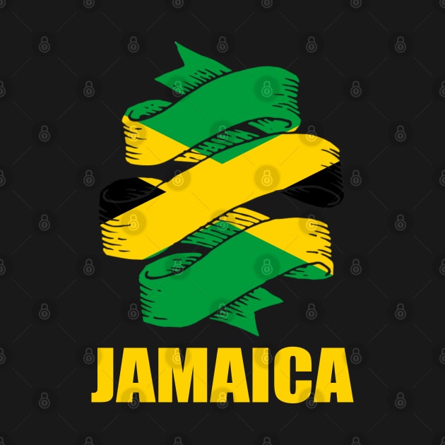 Jamaica Flag Jamaican Pride Gift by Merchweaver