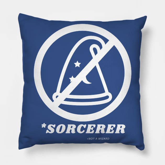 *Sorcerer (*Not a Wizard) Pillow by TatooineSons