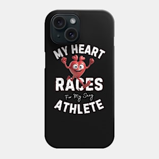 My Heart Races - Athlete Phone Case