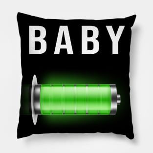 Matching Family Battery Baby Pillow