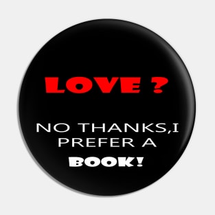 book lover Pin