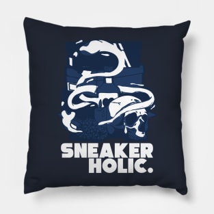 Sneaker Holic Brave Blue Pillow