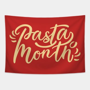 Food National Pasta Month – October Tapestry