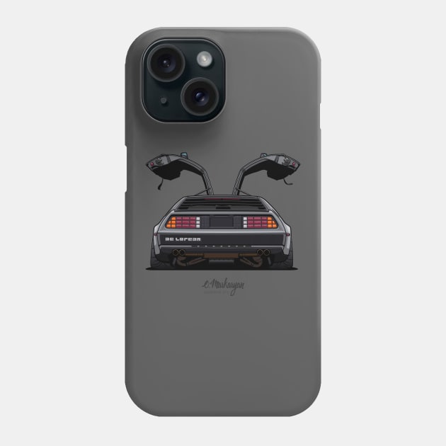 DMC12 Phone Case by Markaryan