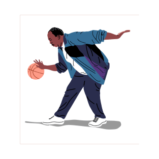 Stanley playing Basketball T-Shirt